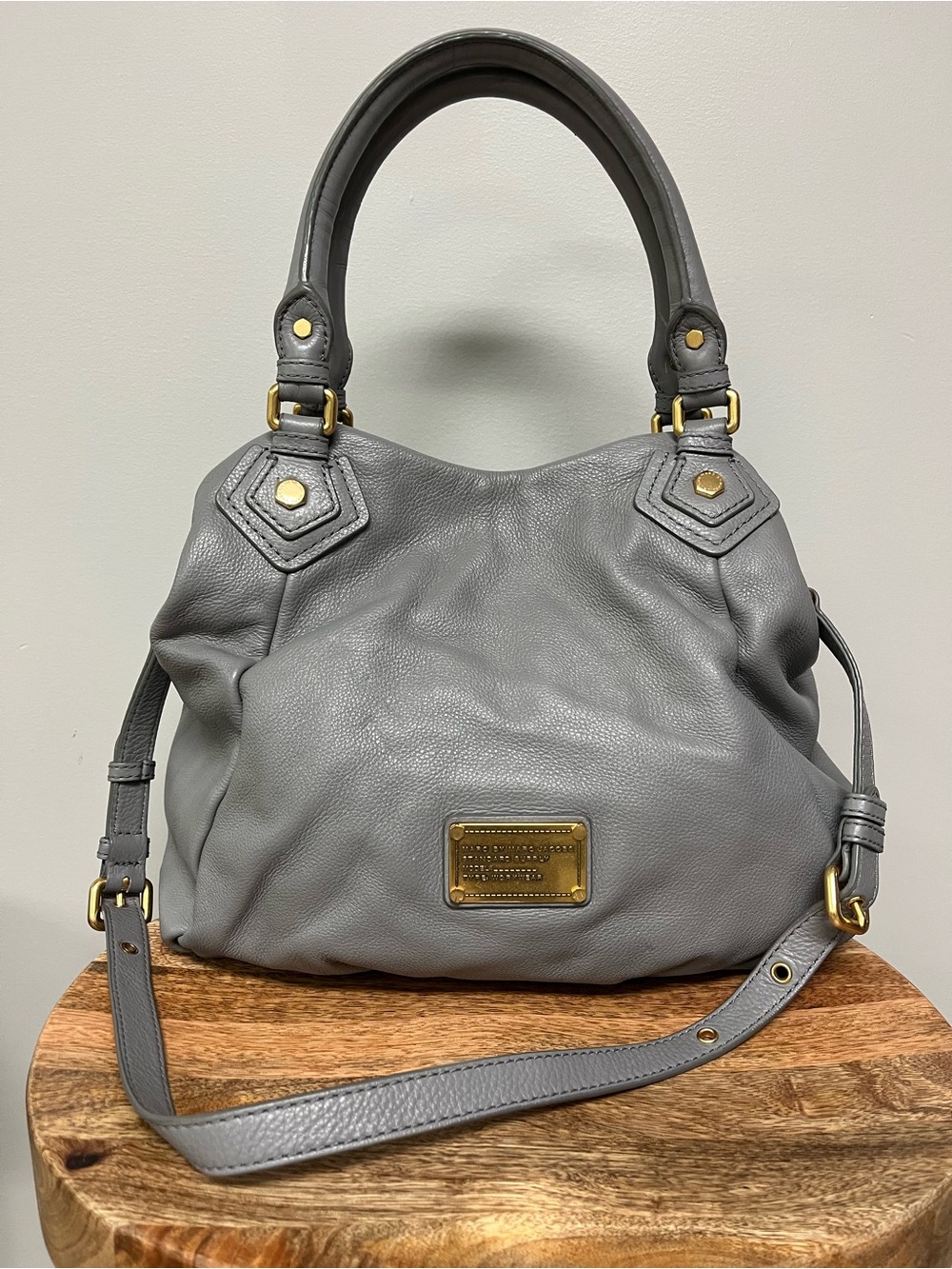 Marc by Marc Jacobs Classic Q Francesca Tote in Gray Leather - Picture 13 of 13